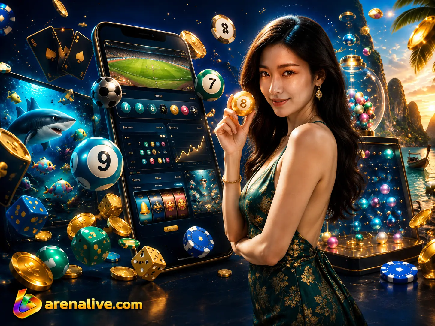 Arenalive casino games